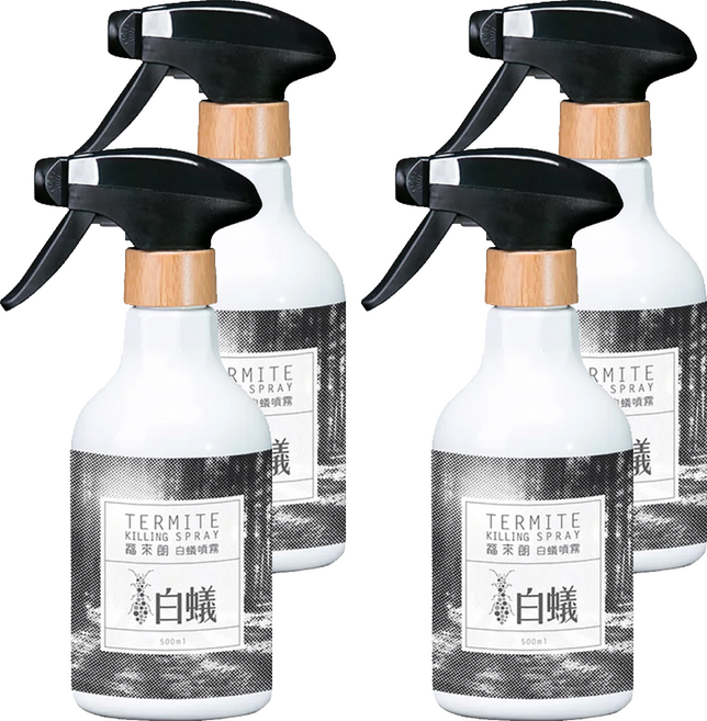 HUKUROU 福來朗 白蟻噴霧 500ml, 4瓶