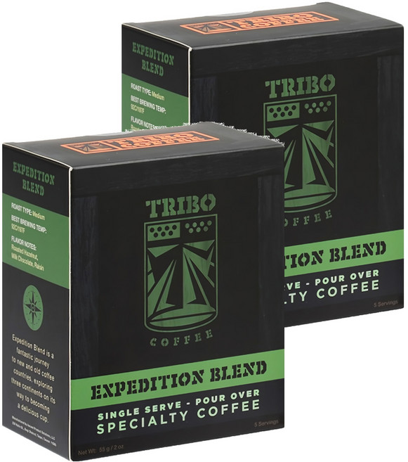 TRIBO COFFEE 遠征綜合 濾掛式咖啡, 11g, 5包, 2盒