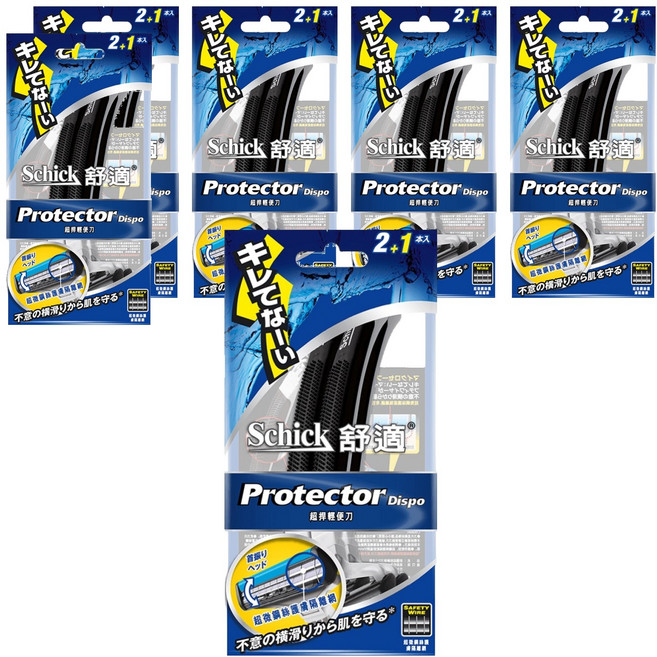 Schick 舒適牌 超捍輕便刀 19.9g, 3入, 6包