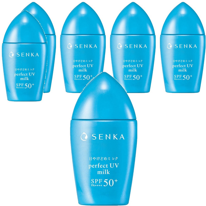 SENKA 專科 台灣公司貨 全效抗汗防曬乳液, 40ml, 6件