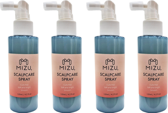 MIZU 山茶花水漾順髮噴霧, 120ml, 4瓶