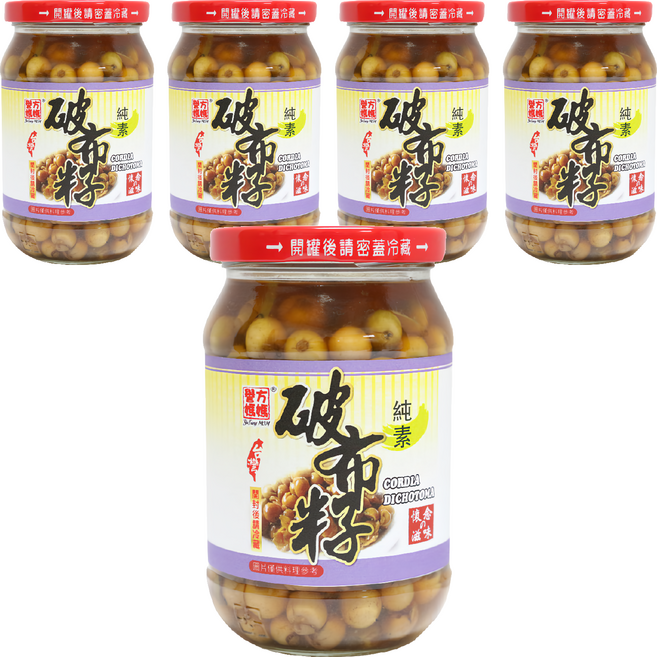 譽方媽媽 破布籽 蔭樹子, 380g, 5罐