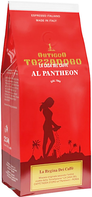 TAZZADORO 金杯咖啡 女王咖啡粉, 咖啡粉, 250g, 1包