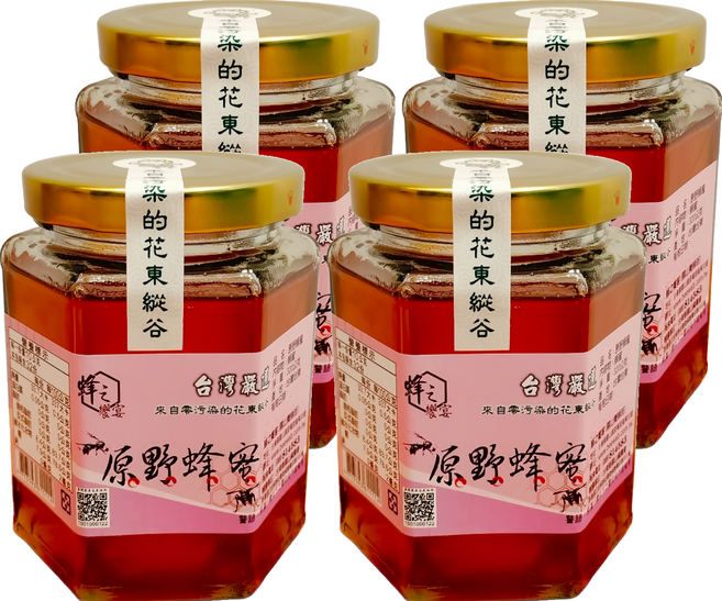 蜂之饗宴 原野蜂蜜, 4個, 320g