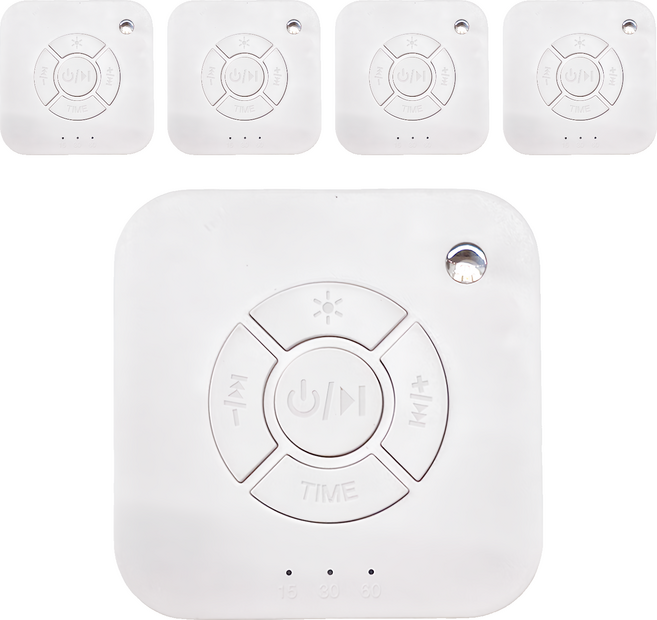 攜帶型白噪音安撫除噪助眠儀 Q1 1W 白色 100g, 5個