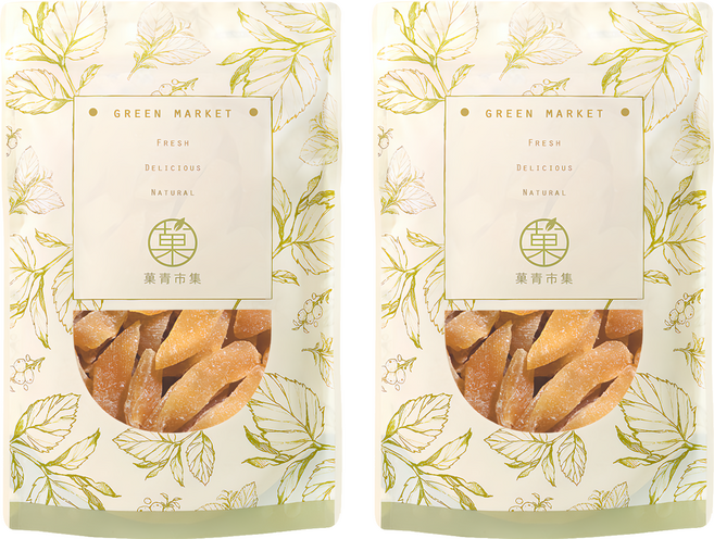 GreenMarket 菓青市集 台灣百香果乾, 230g, 2包