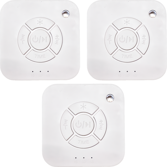 攜帶型白噪音安撫除噪助眠儀 Q1 1W 白色 100g, 3個