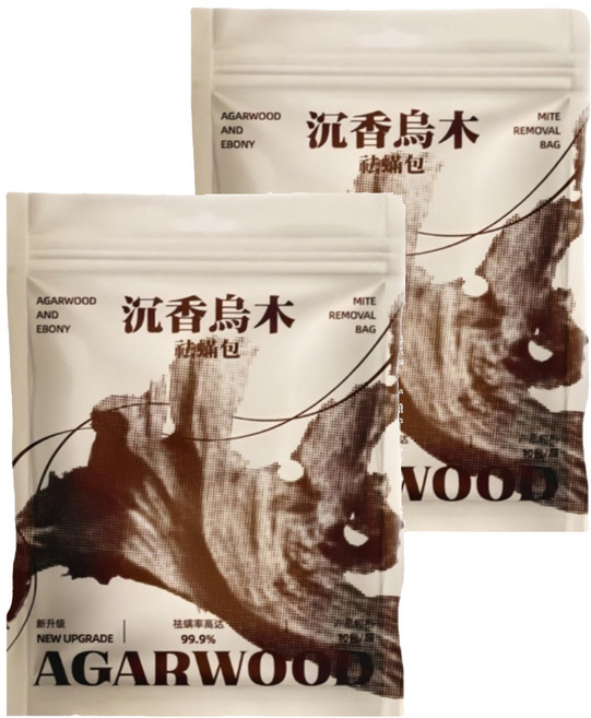 YAO CHEN 瑤辰 沉香 烏木草本祛蟎包 10包, 70g, 2袋