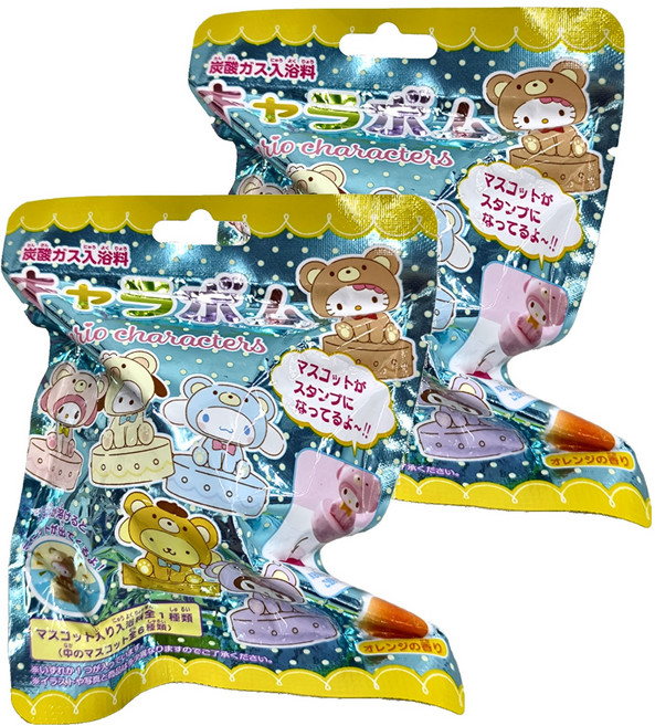 Sanrio 三麗鷗 沐浴球 附玩具 6歲以上適用, 75g, 2個