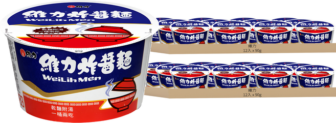 維力 炸醬麵 90g, 24入