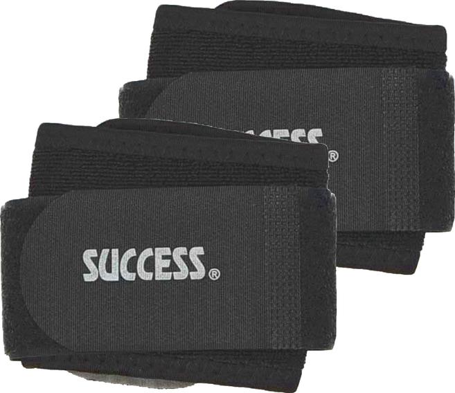 SUCCESS 成功 遠紅外線可調式護碗 男女通用, 黑色, 2條