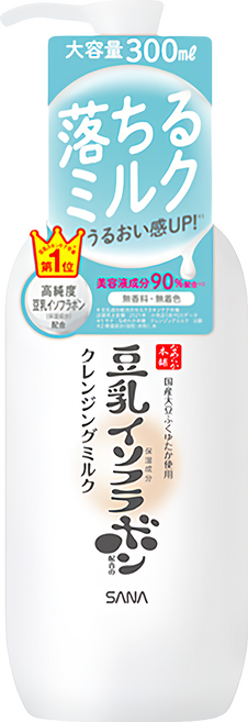 SANA 莎娜 豆乳美肌 保濕卸妝乳, 300ml, 1瓶