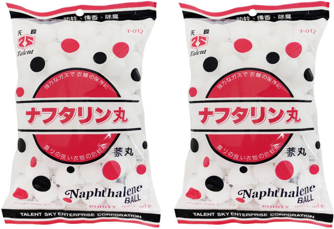 TALENT 天嶸 樟腦丸 12號, 450g, 2包