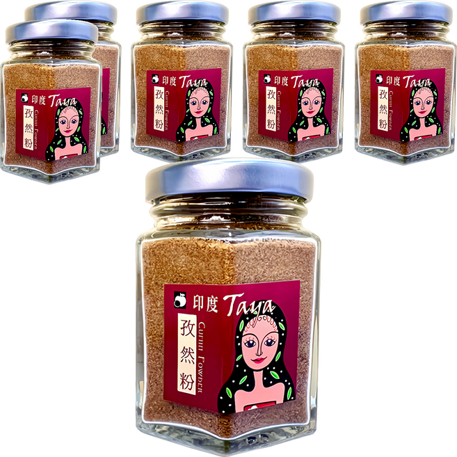 Taya Spices 孜然粉, 50g, 6罐