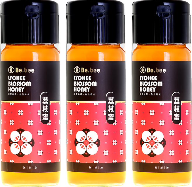 Be.bee 荔枝蜜 simple and sweet, 420g, 3瓶