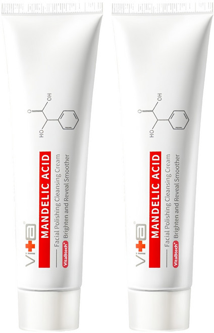 Swissvita 薇佳 蜜花酸晶拋光洗顏霜, 100g, 2條