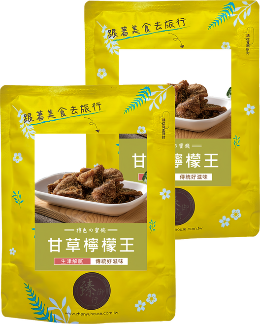 臻御行 甘草檸檬王, 2個, 150g