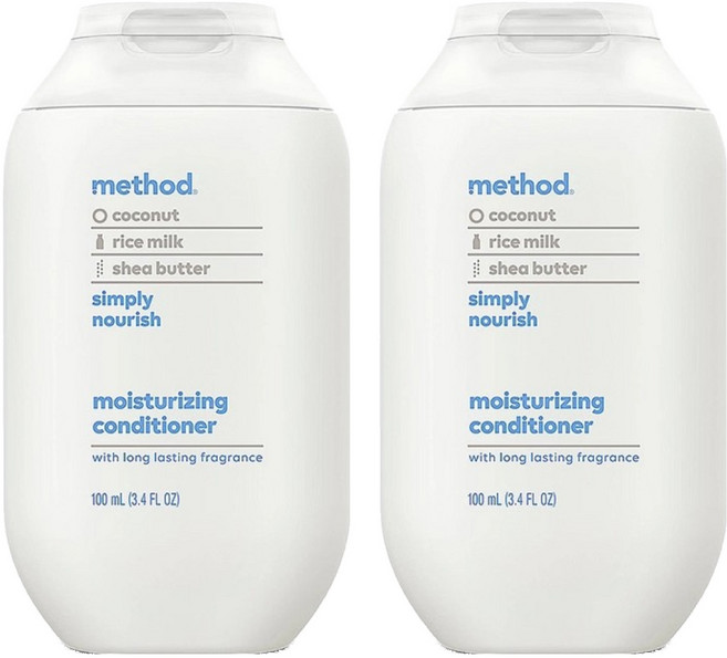 method 美則 就是滋潤 感官潤髮乳, 2瓶, 100ml