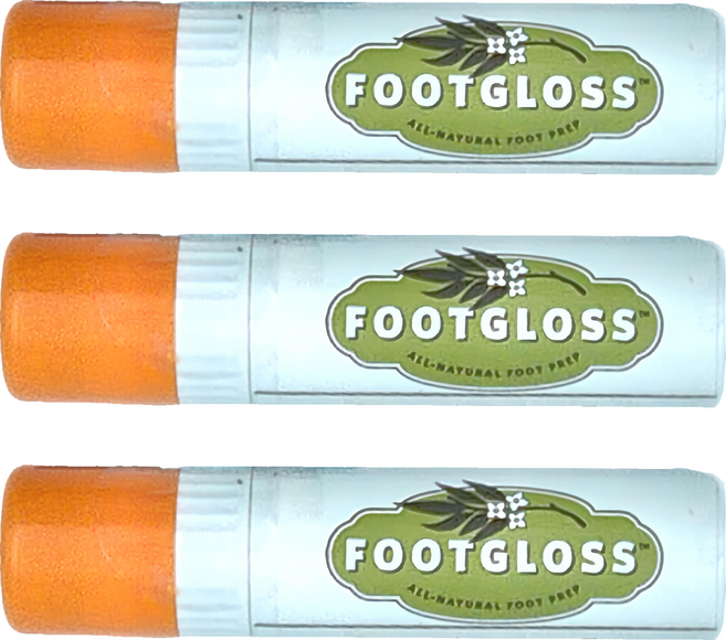 FOOTGLOSS 磨腳救星 護足霜, 7g, 1入, 3瓶