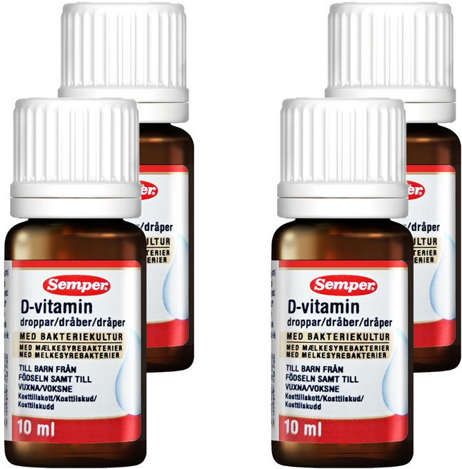 Semper BioGaia 嬰幼兒益生菌, 10ml, 4瓶