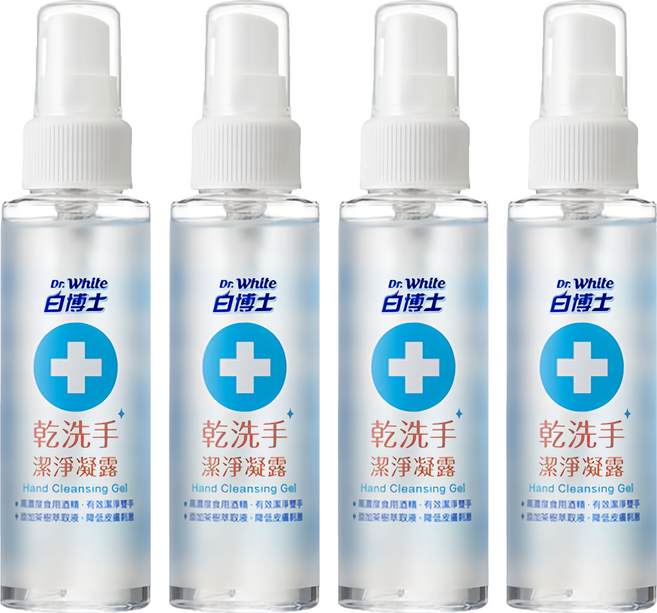 Dr.White 白博士 潔淨凝露, 90ml, 4瓶