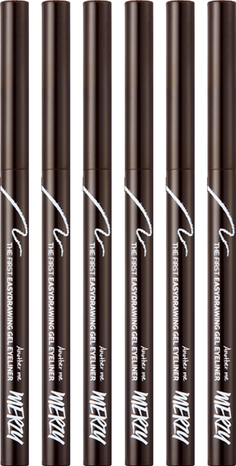 MERZY The First 超好畫眼線膠筆 0.14g, EG2 Chestnut, 6支