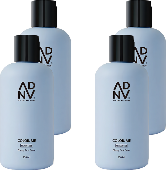 A.D.A.N 全時呵護 補色洗髮精/彩染補色劑 無暇, 250ml, 4瓶
