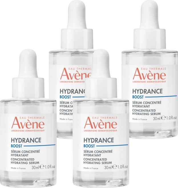 Avene 雅漾 瞬透保濕精萃, 30ml, 4瓶