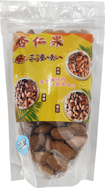 品鮮生活 薄鹽杏仁果, 200g, 1包
