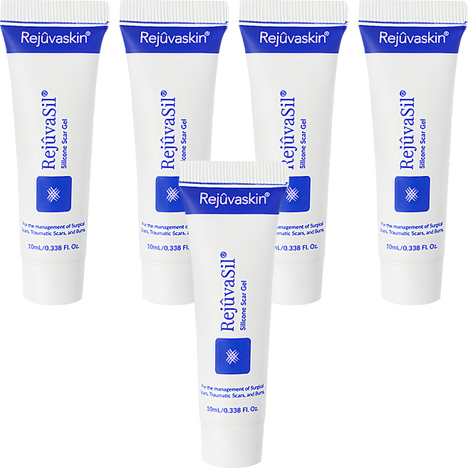 Rejuvaskin RejuvaSil 疤痕凝膠 10ml, 5條