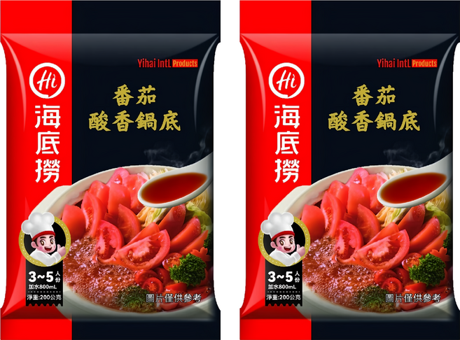 海底撈 酸香番茄鍋底, 200g, 2包