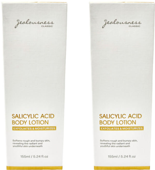 jealousness 婕洛妮絲 水楊酸換膚透亮身體乳, 155ml, 2個