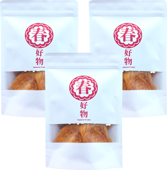 春哥好物 無加糖愛文芒果乾, 3個, 100g