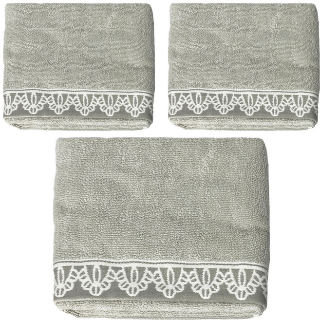 LIFE 來福牌 石墨烯枕巾 棉紗, 絲篇物語, 3件