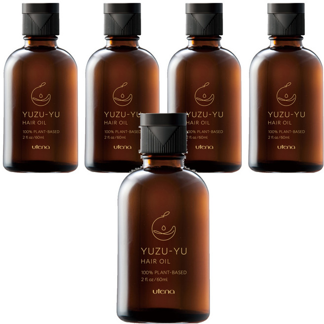 utena 佑天蘭 柚子天然頭髮護理油, 60ml, 5瓶