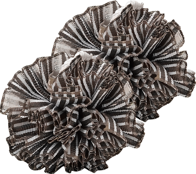 KEYTOSS 詰朵斯 S.Cafe環保咖啡紗 去角質沐浴球 RE 9900-1, 咖啡色, 2個, 1入