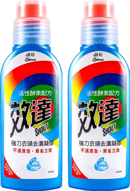 效達強力衣領去漬凝膠 無需浸泡 頑垢立除, 240g, 2瓶