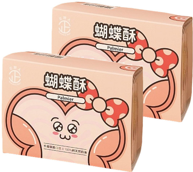 正經人 蝴蝶酥, 160g, 2盒