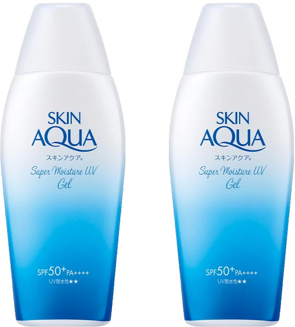 MENTHOLATUM 曼秀雷敦 台灣公司貨 水潤肌超保濕水感防曬露, 110g, 2瓶