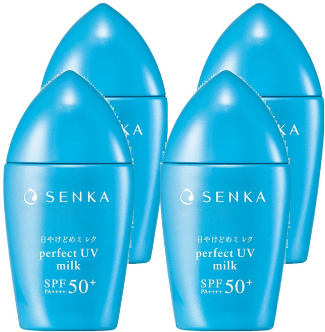 SENKA 專科 台灣公司貨 全效抗汗防曬乳液, 40ml, 4件