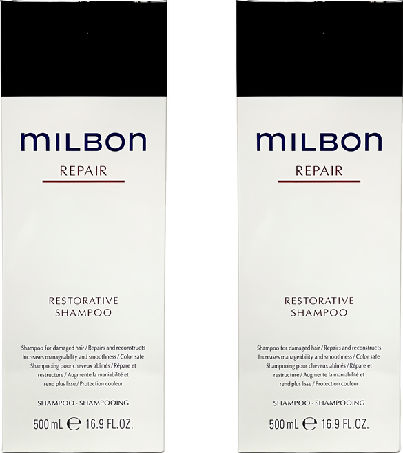 mILBOn 潤活 洗髮精, 2個, 500ml