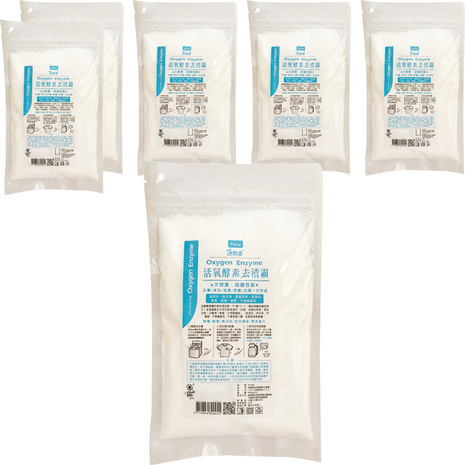 室翲香 活氧酵素去漬霸 S-045, 650g, 6包
