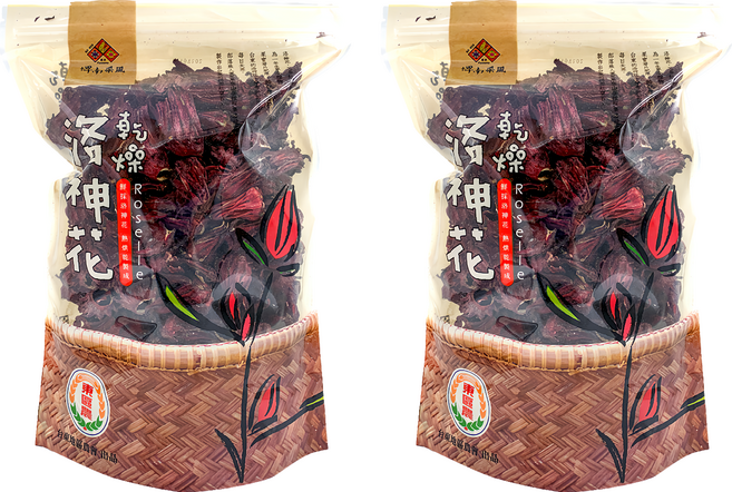 台東地區農會 - 台東洛神花乾 無添加 健康零食, 2袋, 300g