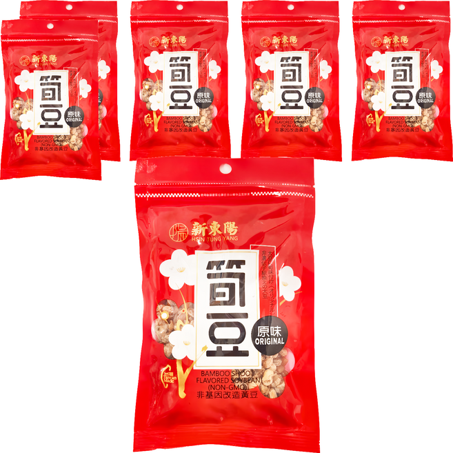新東陽 原味筍豆 非基因改造黃豆, 150g, 6包