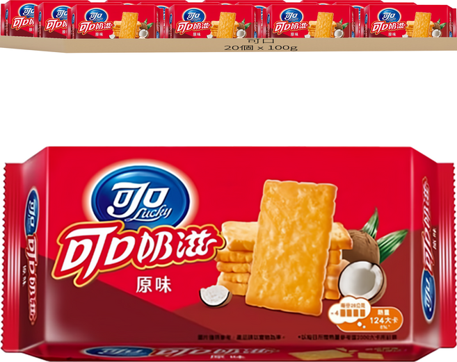 可口 可口奶滋 原味, 100g, 20個