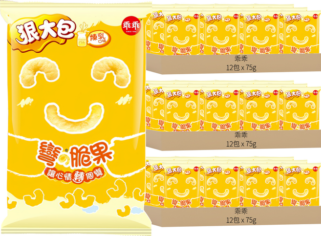 乖乖 狠大包 煉乳, 75g, 36包