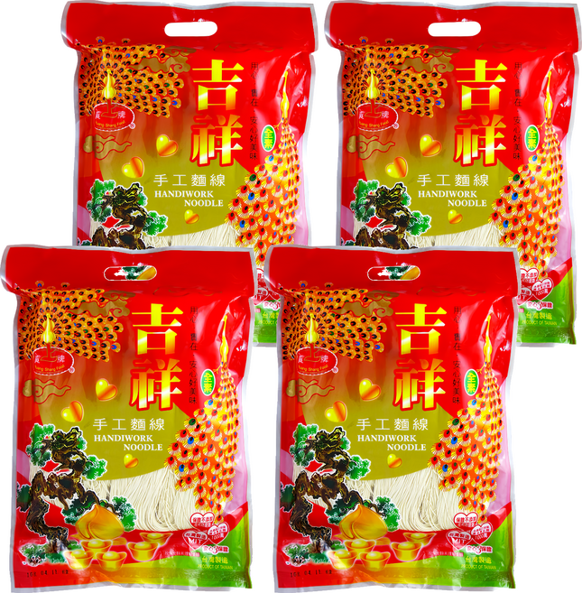 黃上牌 手工麵線, 1.2kg, 4包