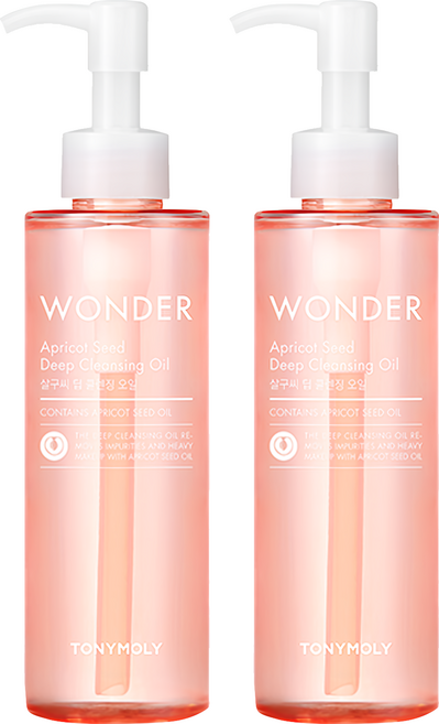 TONYMOLY 神奇杏桃籽深層卸妝油, 190ml, 2瓶