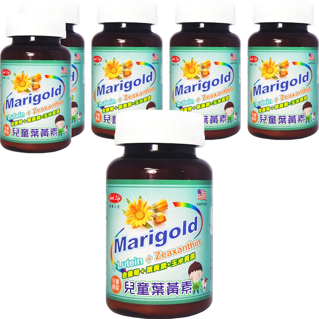 good Life 得意人生 兒童葉黃素嚼錠, 90顆, 6罐