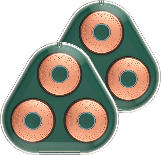 Smart Bearing 智慧魔力 至尊充電款石墨烯紅外線艾灸儀 附艾灸貼片 x 30片 A68, 2個